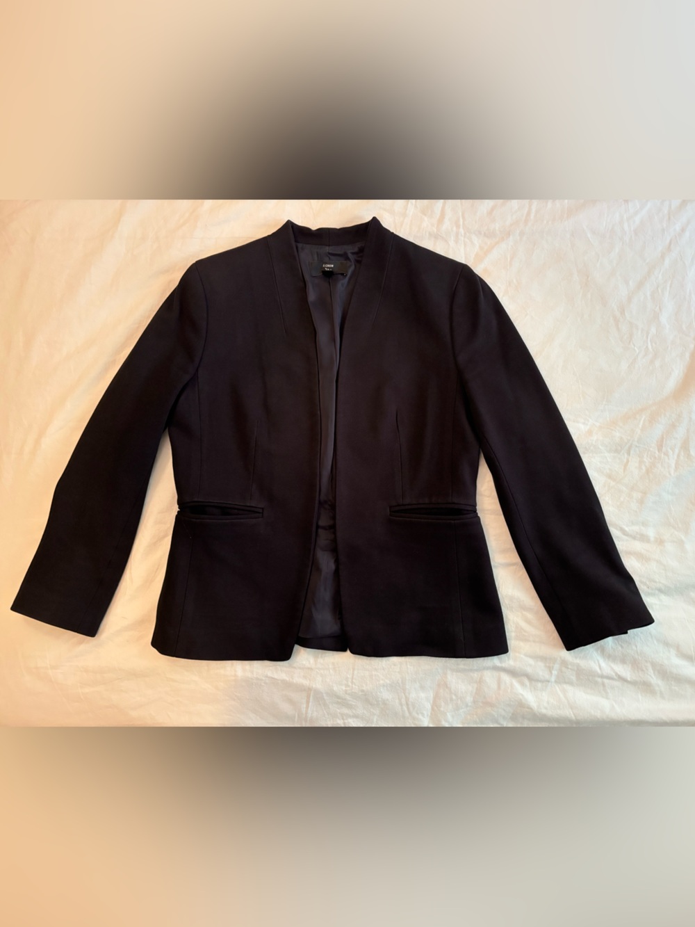 J. Crew Black Going Out Blazer